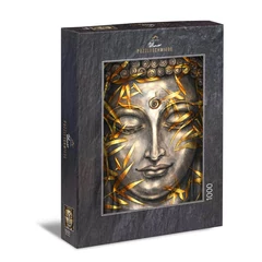 Ulmer 1000 db-os puzzle - Buddha in Silver and Gold (0954)