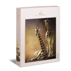 Ulmer 1000 db-os puzzle - Giraffe Love (1432)