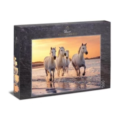 Ulmer 500 db-os puzzle - Camargue Horses (3672)