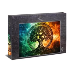 Ulmer 1000 db-os puzzle - Tree of Life in Rune Circle (4501)