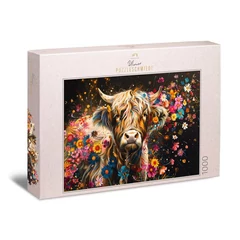 Ulmer 1000 db-os puzzle - Flower Cow (4600)
