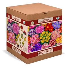 Wooden City 505 db-os fa puzzle - Virágzó virágok (NB505-0127-L)
