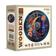 Wooden City 505 db-os fa puzzle - Virágos Hold (HE0180-XL)
