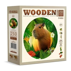 Wooden City 250 db-os fa puzzle - Kapibara (HE0302-L)