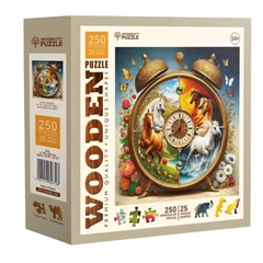 Wooden City 250 db-os fa puzzle - Vágtázó idő (HE0308-L)