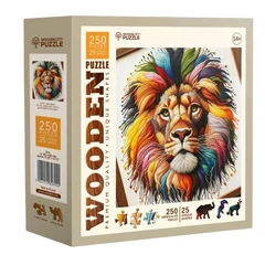 Wooden City 250 db-os fa puzzle - Pamut oroszlán (HE0315-L)
