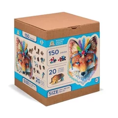 Wooden City 150 db-os fa puzzle - Misztikus róka (NB0094-M)