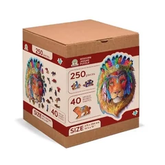 Wooden City 250 db-os fa puzzle - Misztikus oroszlán (NB0095-L)