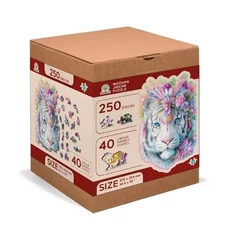 Wooden City 250 db-os fa puzzle - Misztikus tigris (NB0096-L)