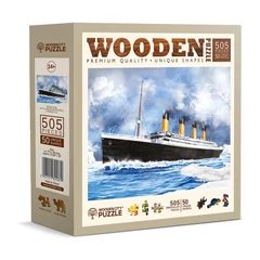 Wooden City 505 db-os fa puzzle - Titanic (NB505-0162-L)