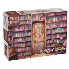 Yazz 1000 db-os puzzle - Romantic Library (3884)