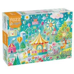 Yazz 1000 db-os puzzle - Colorful Town (3889)