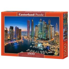 Castorland 1500 db-os puzzle - Dubai felhőkarcolói (C-151813)