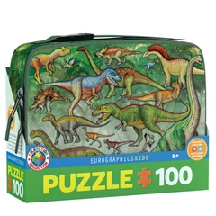 EuroGraphics 100 db-os puzzle - Dinosaur uzsonnás doboz (9100-0098)