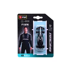 Bburago F1 versenyautó - Mercedes-AMG Petronas W16 George Russel 1/64 (58002)
