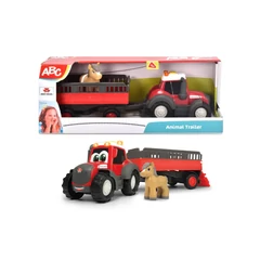 Dickie ABC Massey Ferguson állatszállító traktor lóval (204115012)