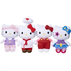 Hello Kitty Super Style - plüss figura 4 féle, 20 cm (109280150)