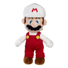 Simba Super Mario plüss figura - Tűz Mario - 30 cm (109231535)