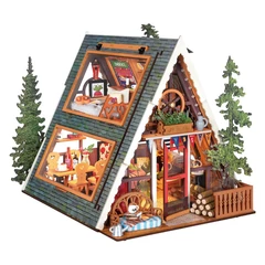 Rolife - A-Frame Cabin DIY miniatűr házikó (DG181)
