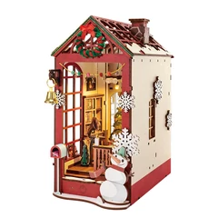 Rolife - Christmas Indoor Scene DIY Könyvtámasz (TGC07)