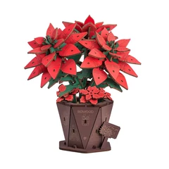 Rowood - Poinsettia 3D fa puzzle (TF001)