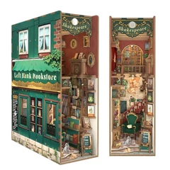 Tonecheer - Left Bank Bookstore DIY Könyvtámasz (TQ140)