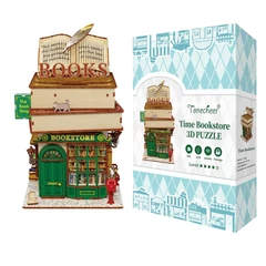 Tonecheer - Time Bookstore DIY miniatűr házikó (TQ187)