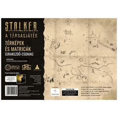 S.T.A.L.K.E.R.: A társasjáték - Térképek és matricák (újrakezdő csomag) kiegészítő (DEL34830)