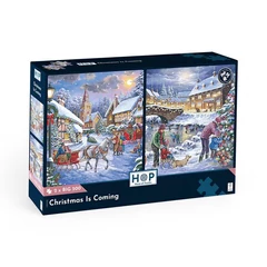 House of Puzzles 2 x 500 db-os XXL puzzle - Christmas Is Coming (HP0720)