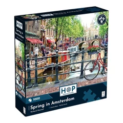 House of Puzzles 1000db-os puzzle - Spring in Amsterdam (0835)