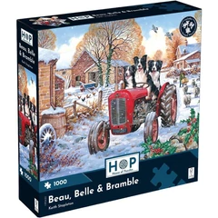 House of Puzzles 1000 db-os puzzle - Beau, Belle & Bramble (HP0630)