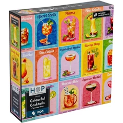 House of Puzzles 1000 db-os puzzle - Colourful Cocktails (HP0700)