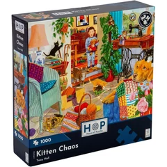 House of Puzzles 1000 db-os puzzle - Kitten Chaos (HP0702)