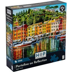 House of Puzzles 1000 db-os puzzle - Portofino on Reflection (HP0706)