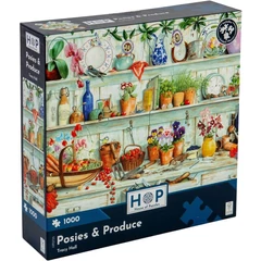 House of Puzzles 1000 db-os puzzle - Posies & Produce (HP0735)