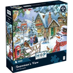 House of Puzzles 1000 db-os puzzle - Snowman's View (HP0513)