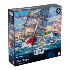 House of Puzzles 1000 db-os puzzle - Tall Ships (HP0639)