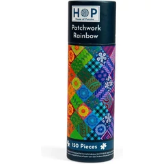 House of Puzzles 150 db-os Mini henger puzzle - Patchwork Rainbow (HP0793)
