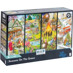 House of Puzzles 4 x 500 db-os puzzle - Seasons On The Green (HP0767)