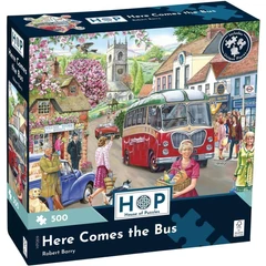 House of Puzzles 500 db-os puzzle - Here Comes the Bus (HP0819)