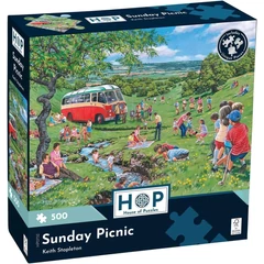 House of Puzzles 500 db-os puzzle - Sunday Picnic (HP0752)