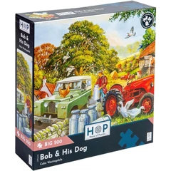 House of Puzzles 500 db-os XXL puzzle - Bob & His Dog (HP0443)