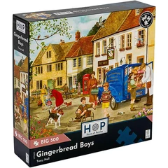 House of Puzzles 500 db-os XXL puzzle - Gingerbread Boys (HP0601)