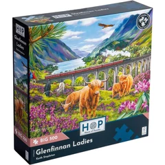 House of Puzzles 500 db-os XXL puzzle - Glenfinnan Ladies (HP0646)