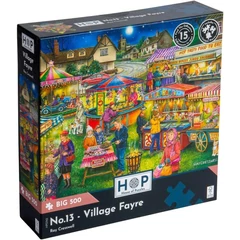 House of Puzzles 500 db-os XXL puzzle - No.13 Village Fayre (HP0762)