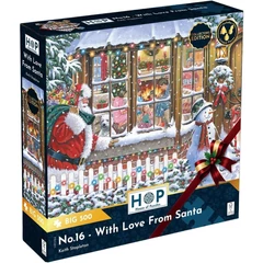 House of Puzzles 500 db-os XXL puzzle - No.16 With Love From Santa (HP0764)