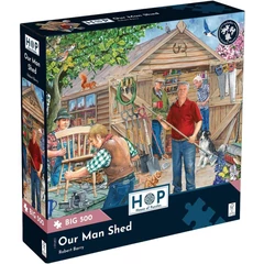 House of Puzzles 500 db-os XXL puzzle - Our Man Shed (HP0821)