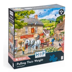 House of Puzzles 500 db-os XXL puzzle - Pulling Their Weight (HP0557)