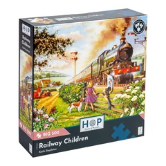 House of Puzzles 500 db-os XXL puzzle - Railway Children (HP0162)