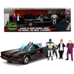 Jada - DC Comics Batman - Batmobil jármű - 4 db-os figura csomag 1:24 (253215011)